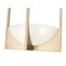 Z-Lite Devon Wall Sconce, 2-Light, 12 In.W x 6 In.L x 18 In.H, Modern Gold/Sand Blast 1947-2S-MGLD - alternate 3